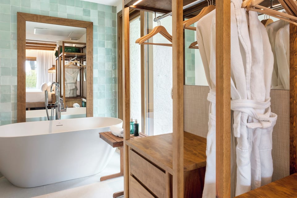 The Level, Petite Villa | Bathroom | Eco-friendly toiletries, hair dryer, bidet, towels