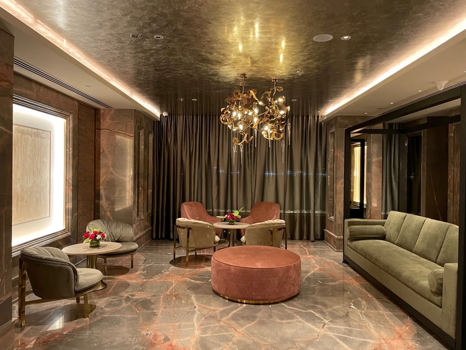 Lobby sitting area