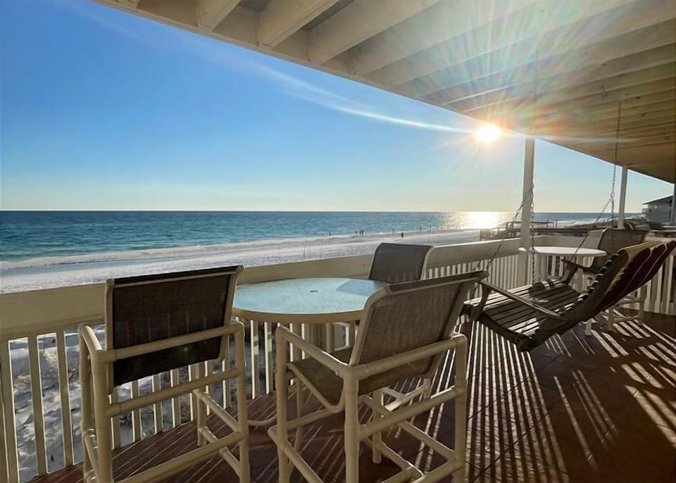 Watch breathtaking sunrises from your private oceanfront balcony while sipping morning coffee with the endless sea at your doorstep.