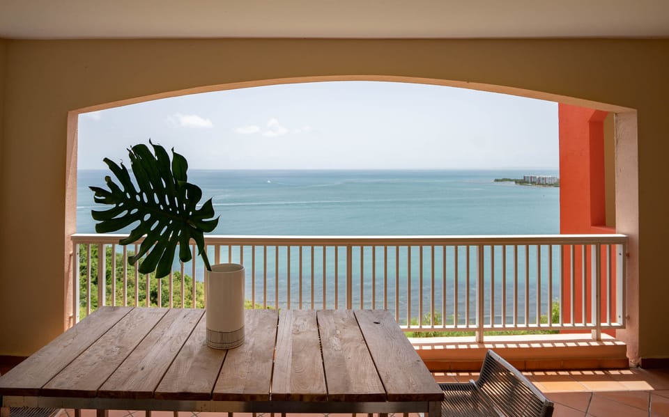 Ocean Front View from Balcony
