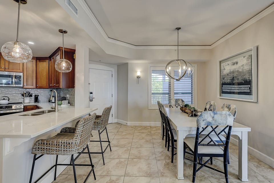 Kitchen and dining