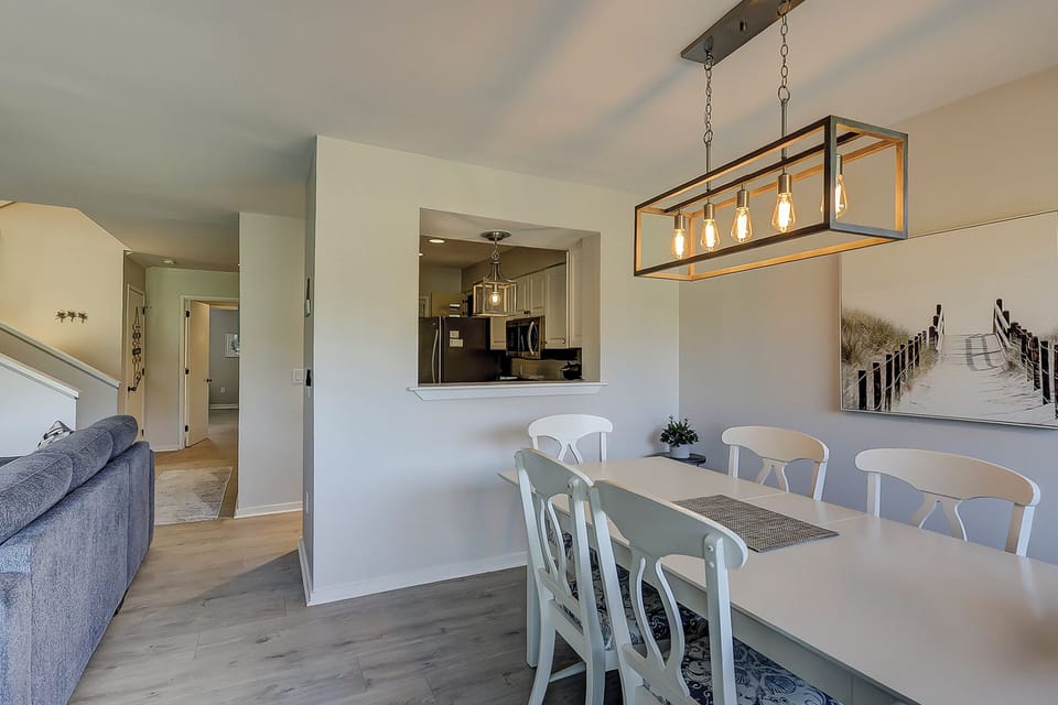 Open floor plan living