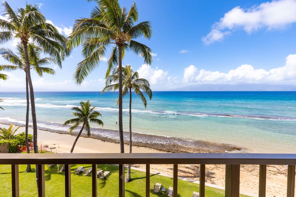Ocean views from the fourth floor