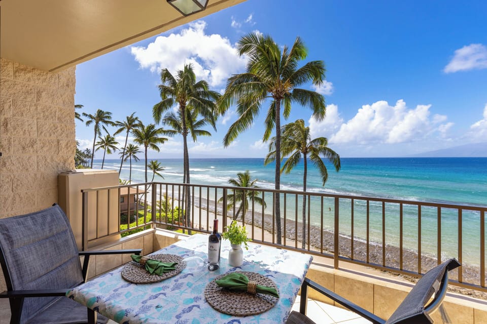 Covered lanai for added comfort