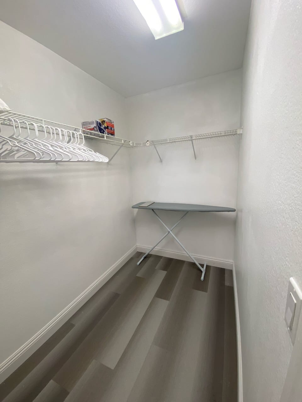 Master closet