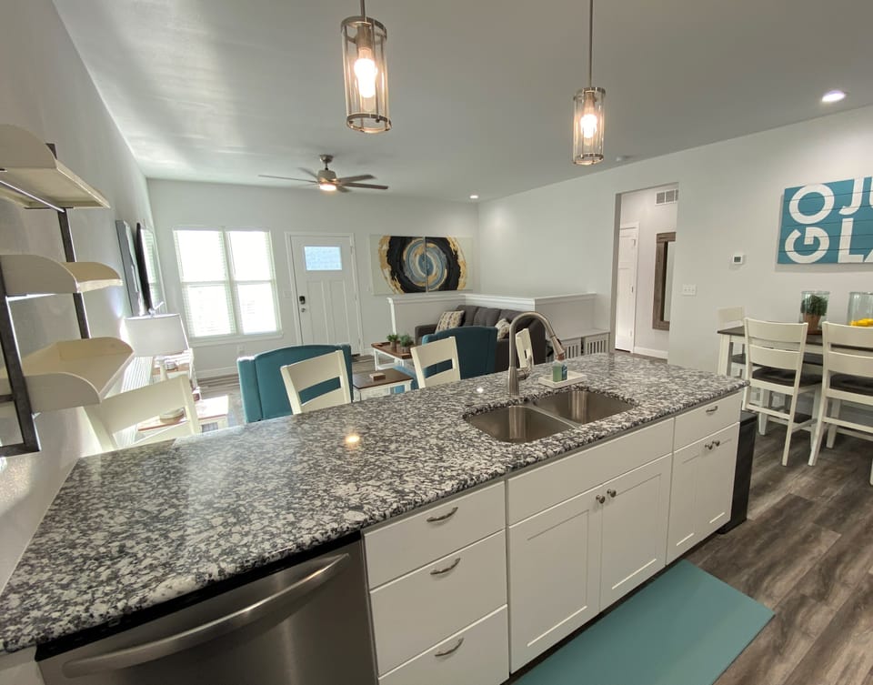 Kitchen and Living Room. Main Level