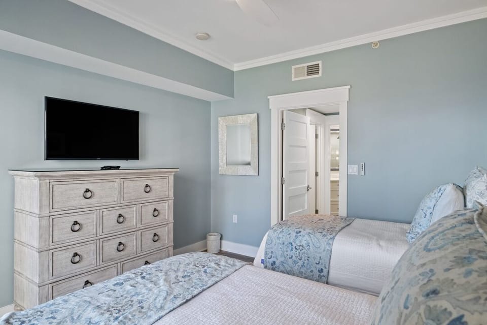 Guest Bedroom with HDTV