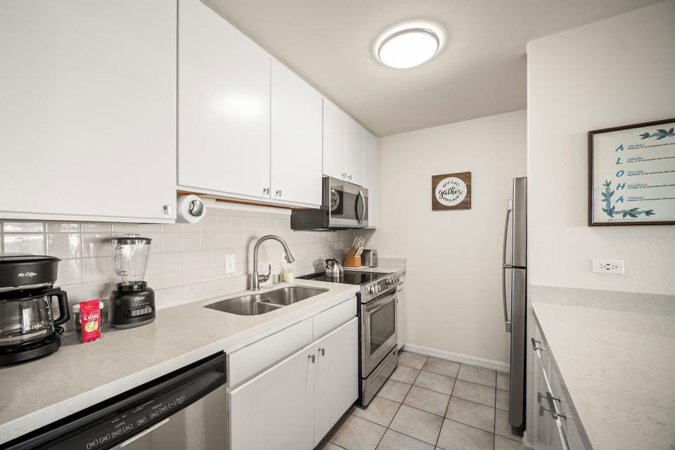 Fully Stocked Kitchen for Dining In