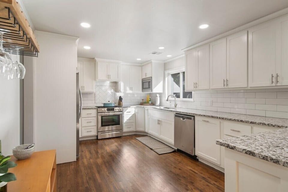 Kitchen feels open and inviting