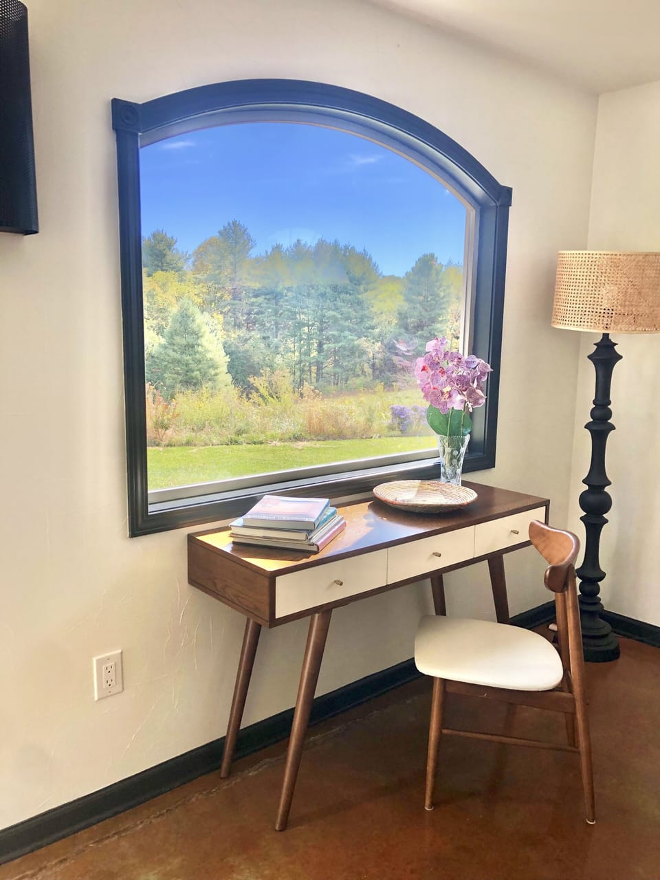 A space to work, which includes access to an ink jet printer