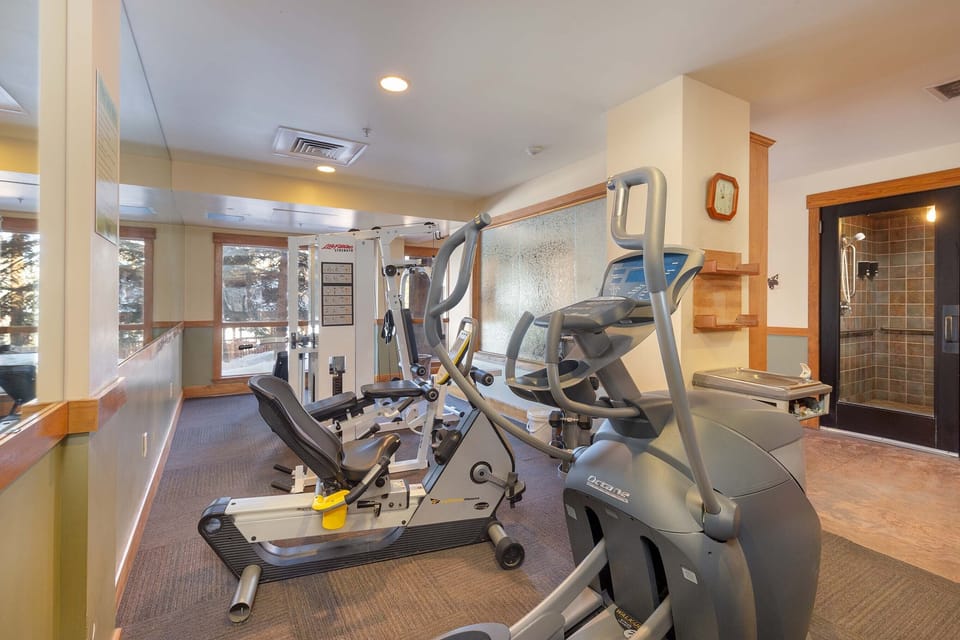 Exercise room in common area