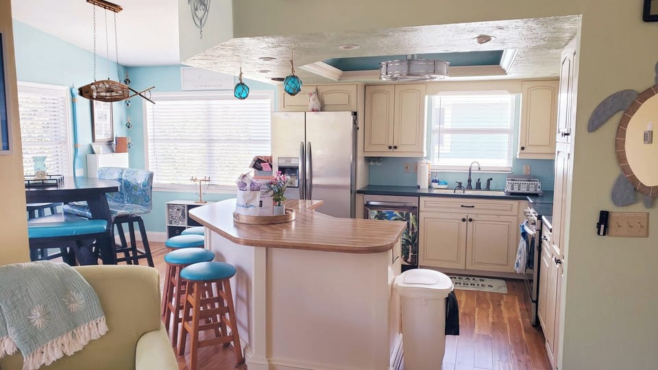 Kitchen with new appliances