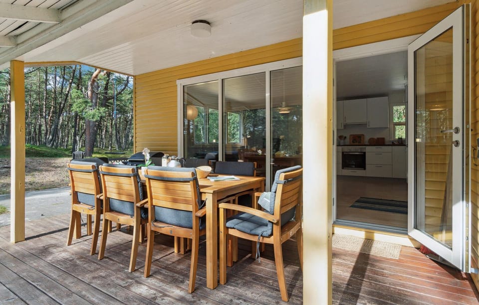 outside