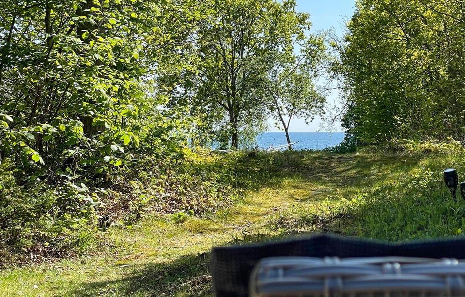 outside