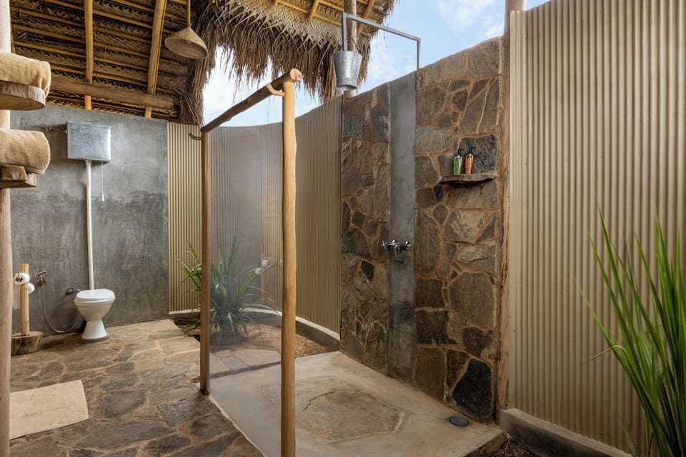 Shower, rainfall showerhead, hair dryer, bidet