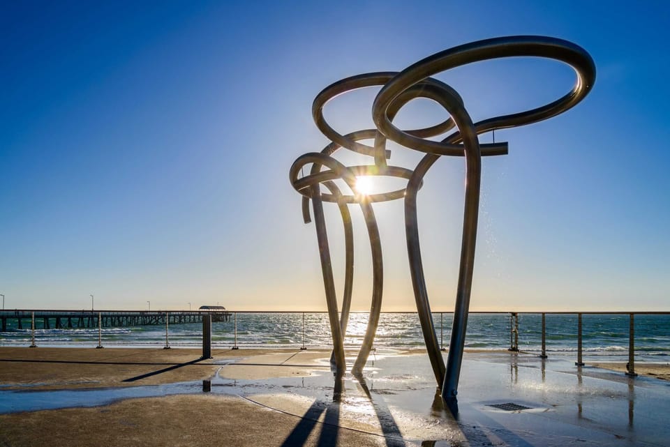 Henley Beach showers