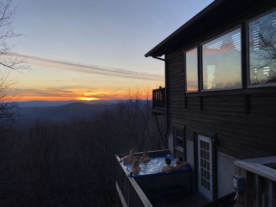 Large Hot Tub