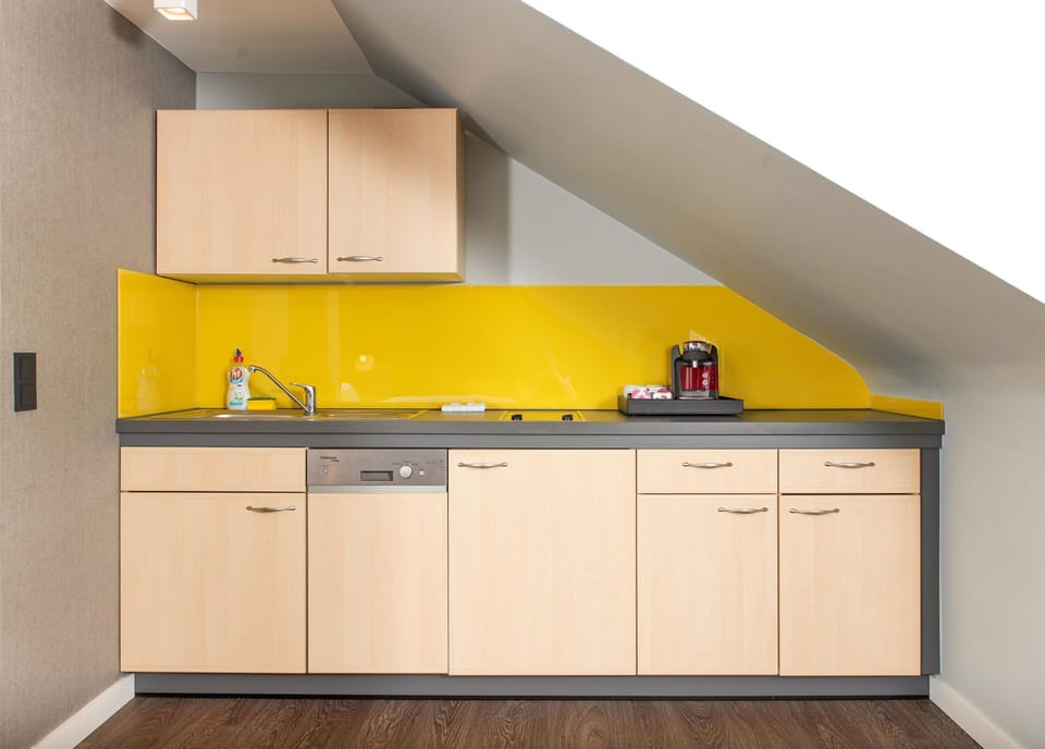 Apartment (no elevator) | Private kitchen | Coffee/tea maker