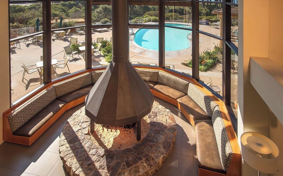 How about a drink from the bar by the Lobby Fireplace?