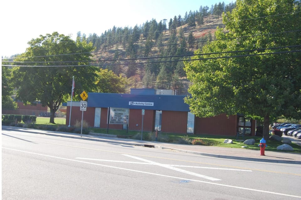 Activity Centre downtown Peachland.