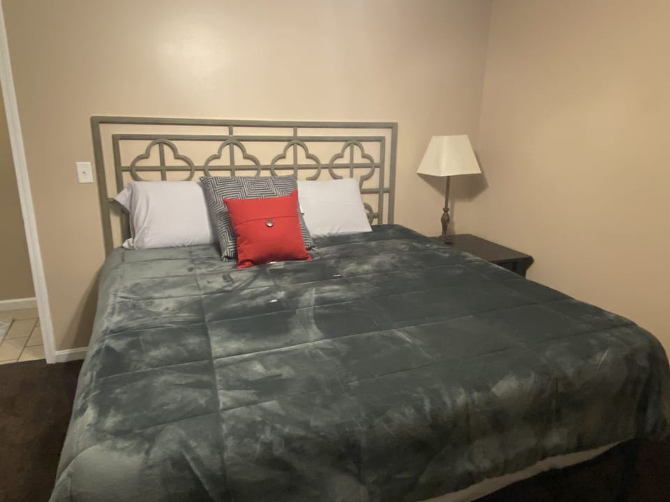 King bed upstairs bedroom