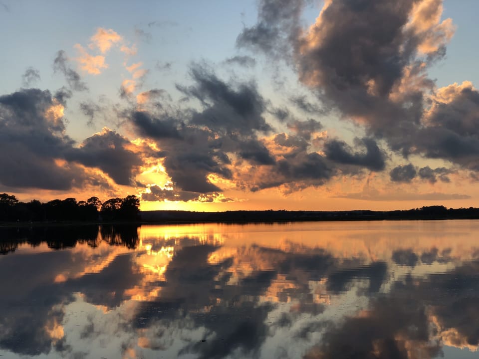 The sunsets are spectacular!