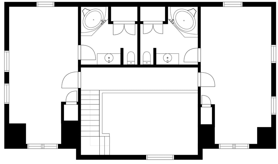 Upstairs layout