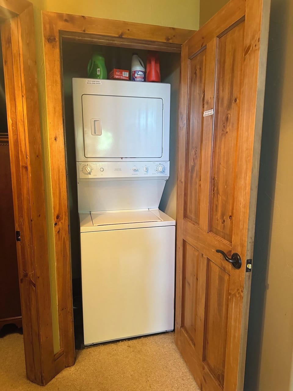 Convenient washer and dryer