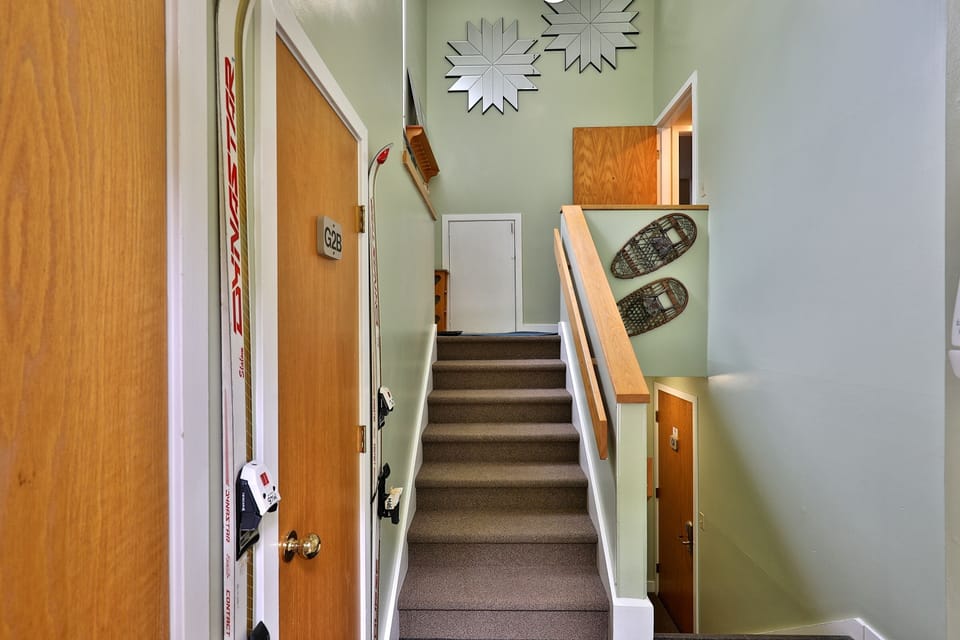 Fall Line condominiums feature interior hallway entrances.