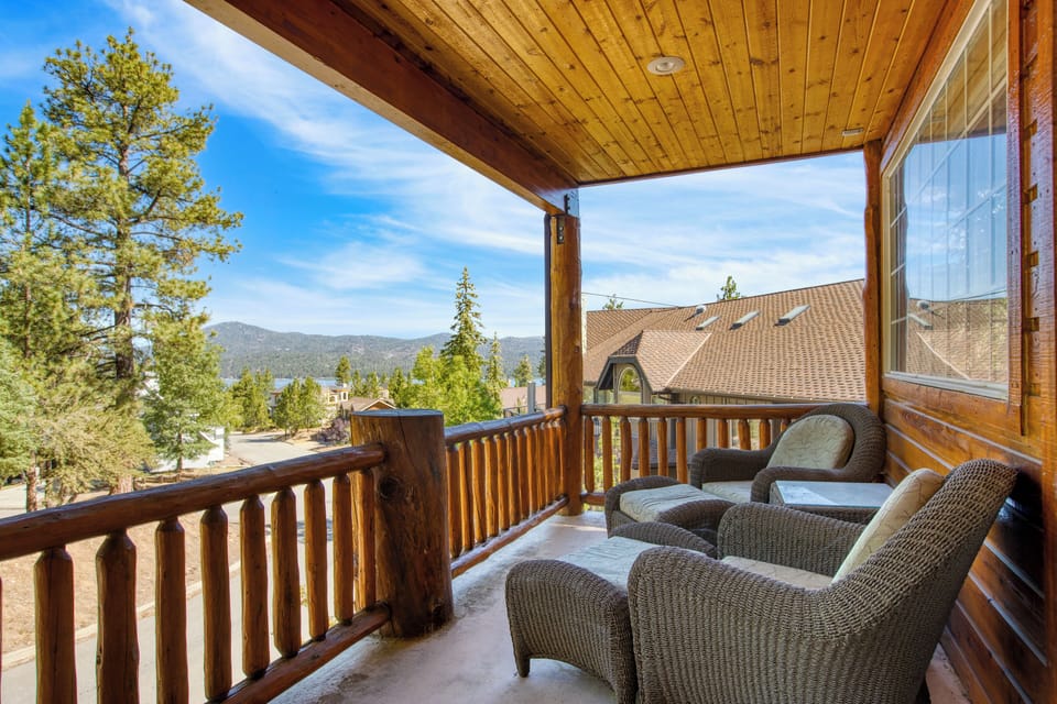 Perfect seating nook to unwind