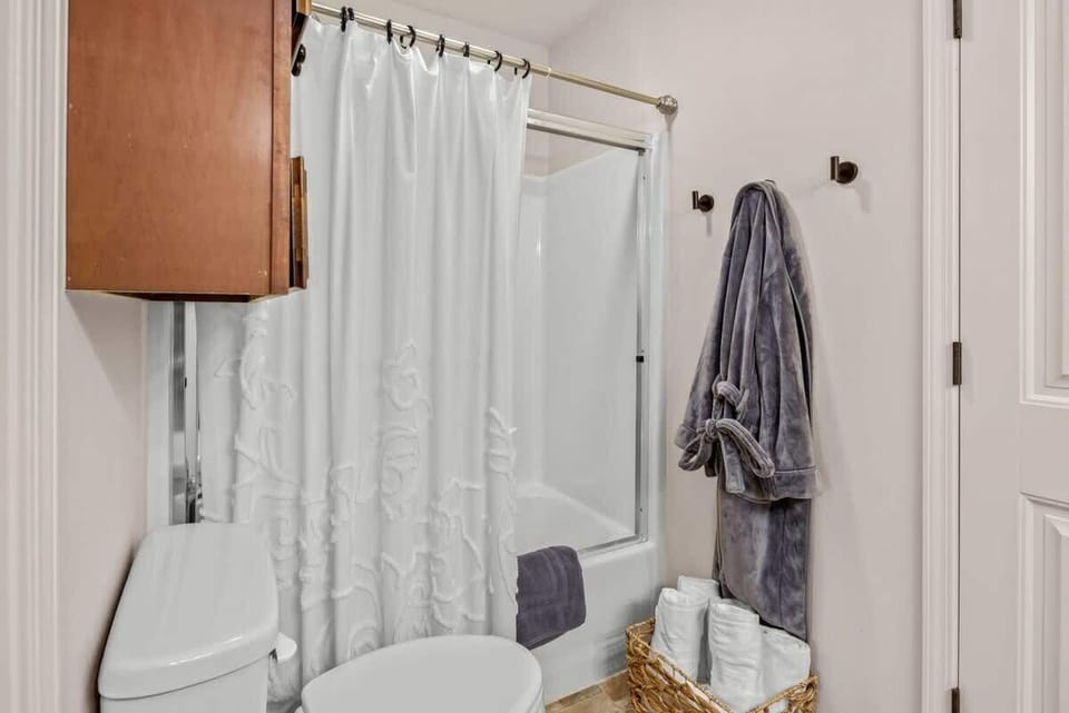 Get ready in one of our incredibly clean bathrooms.