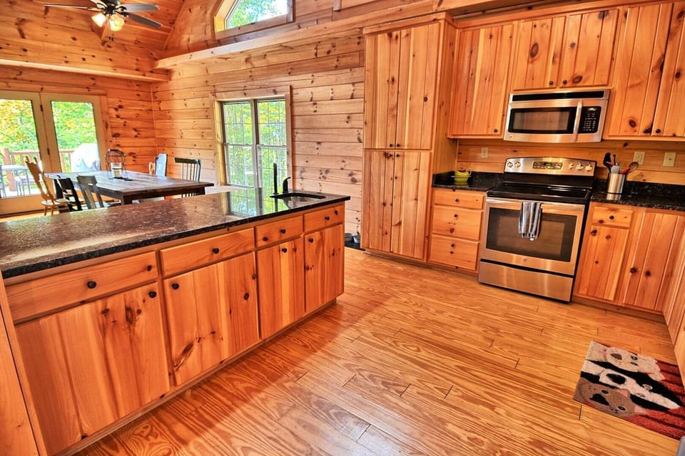 Kitchen with Dishwasher and Microwave