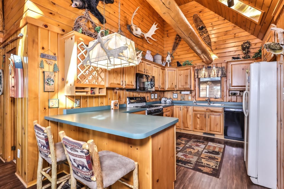 have your morning coffee at the breakfast bar