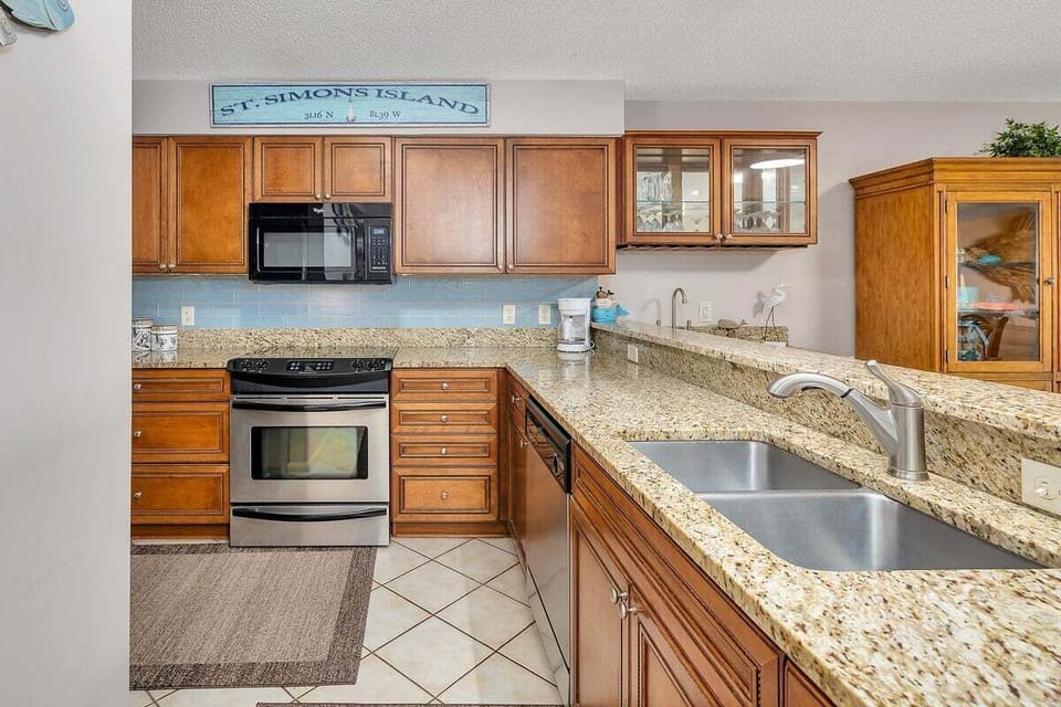 Pier Point 104 - Kitchen Area with Updated Appliances