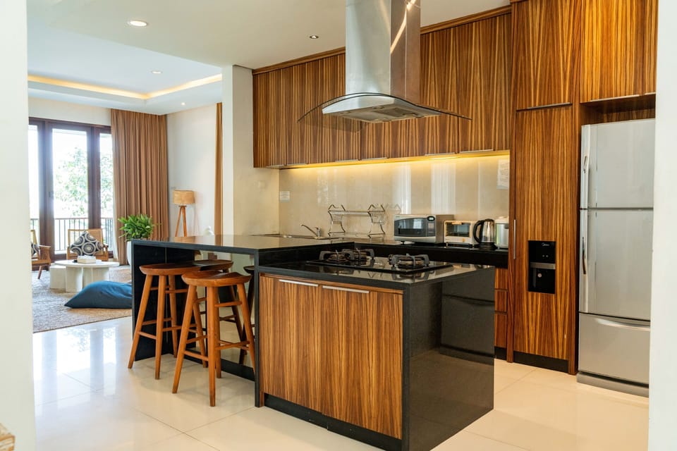 3 Bedrooms Villa with Private Pool | Private kitchen | Full-size fridge, microwave, stovetop, coffee/tea maker