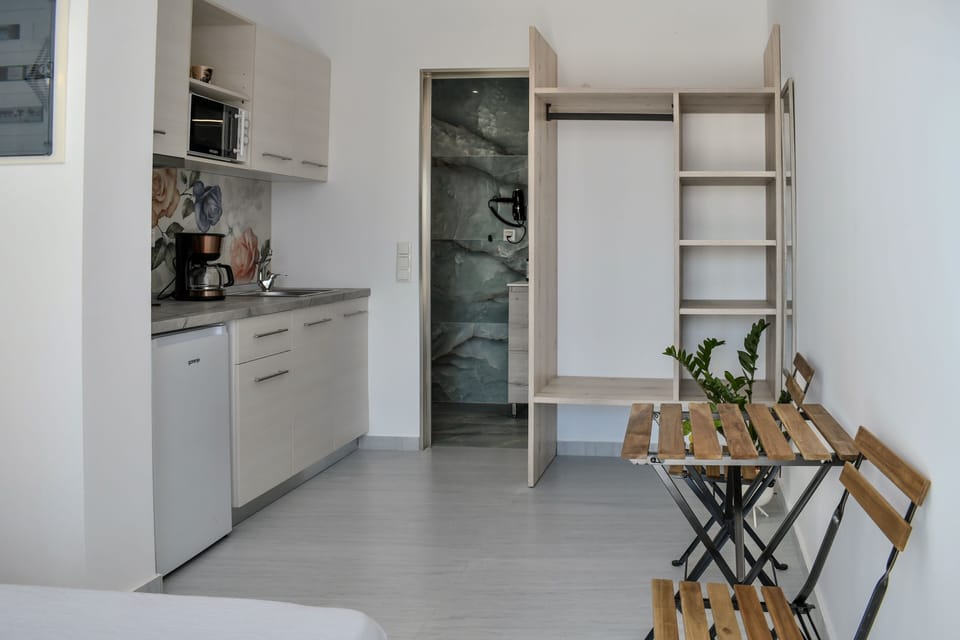 Superior Double Room | Private kitchen | Mini-fridge, microwave, stovetop, coffee/tea maker