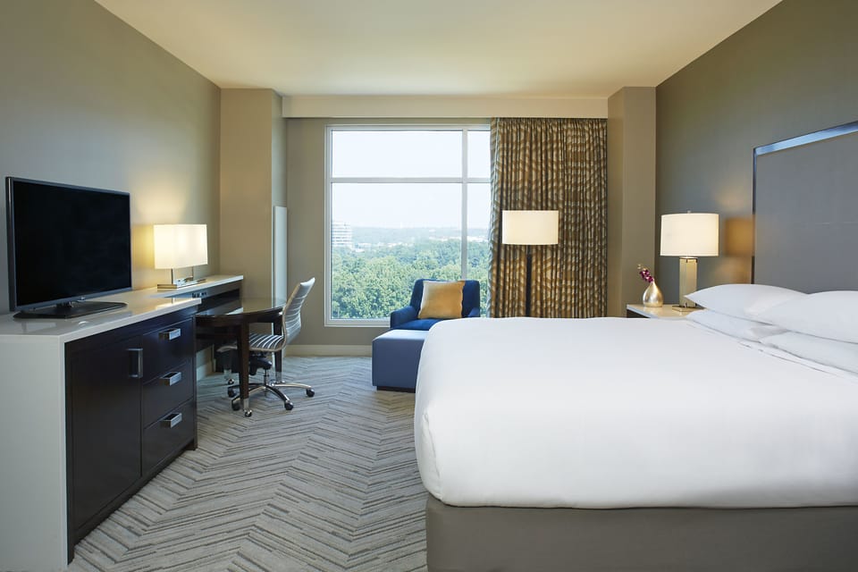 In-room safe, desk, blackout drapes, iron/ironing board
