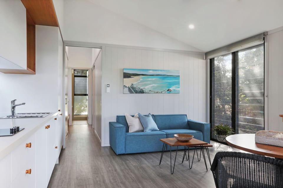 Premium Villa - Sleeps 5 | Living area | 32-inch TV with digital channels