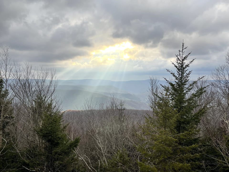 Glorious Sunset (view from deck, Summer)