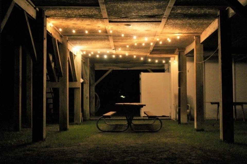 Perfect for entertaining after a great day at the beach!