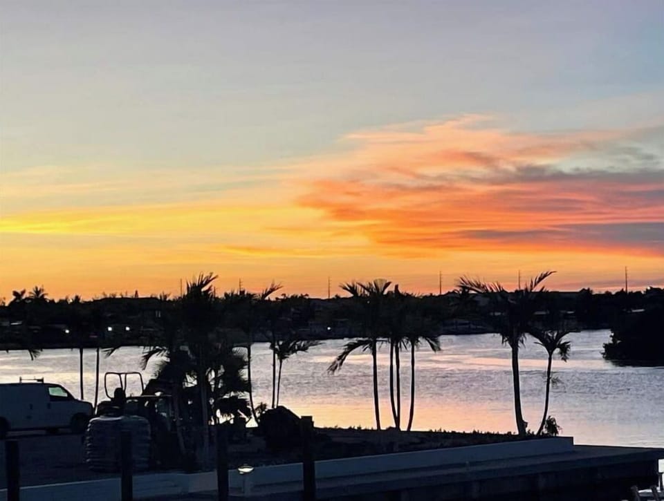 Sunset from second floor