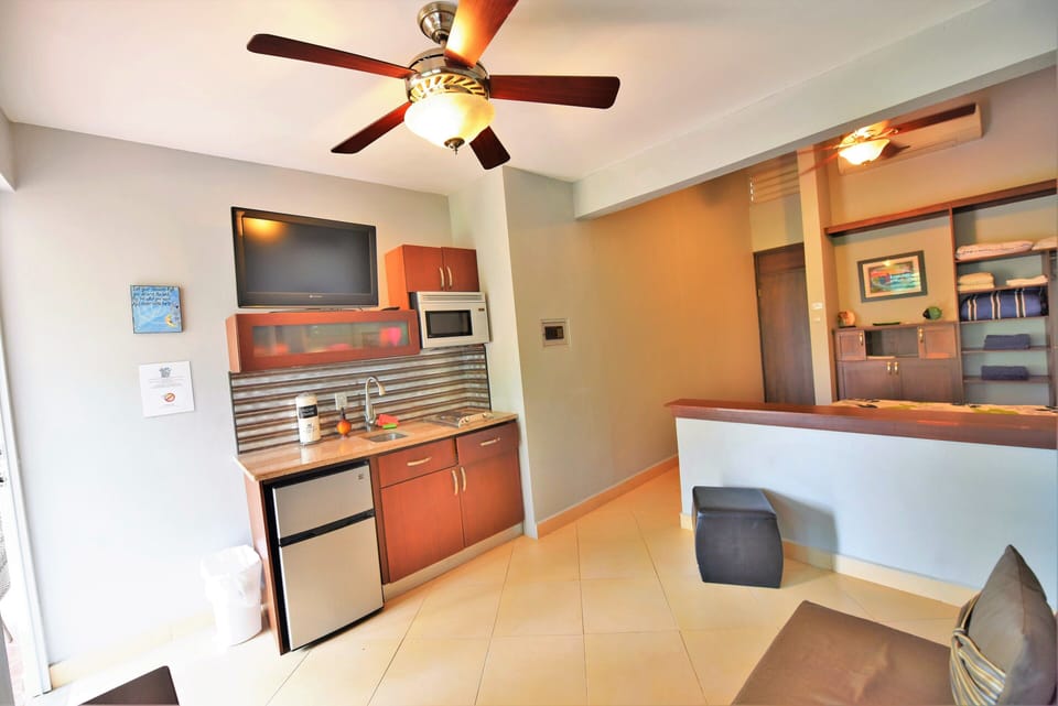 A/C and ceiling fan all over