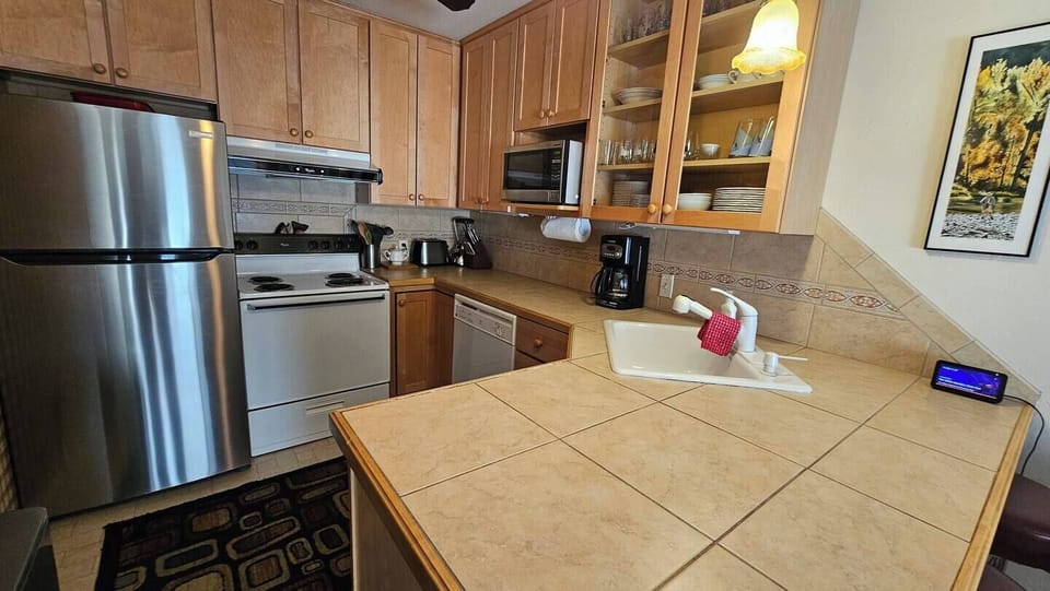 Well stocked kitchen