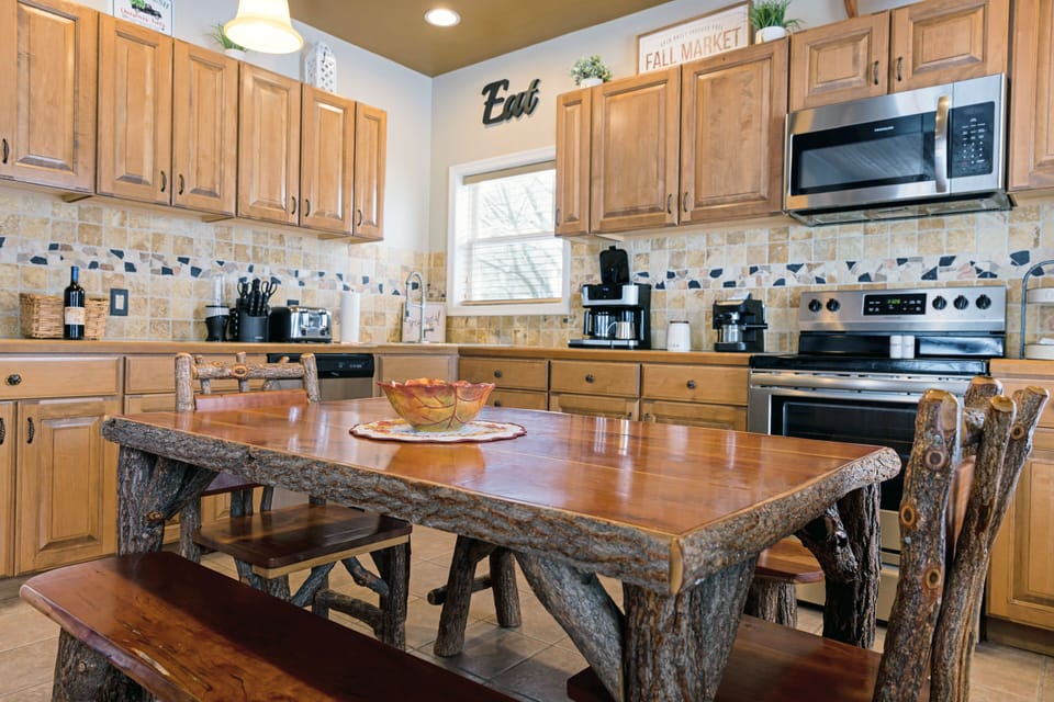 Real PA LIVE EDGE WOOD TABLE