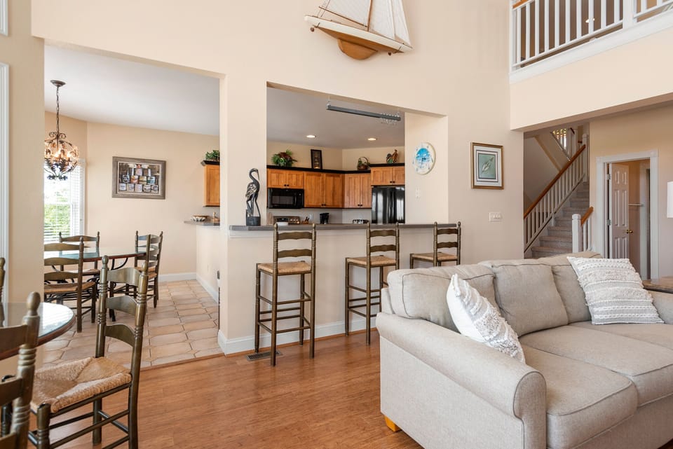 CC205: After Dune Delight | Bottom Level Living Area and Kitchen