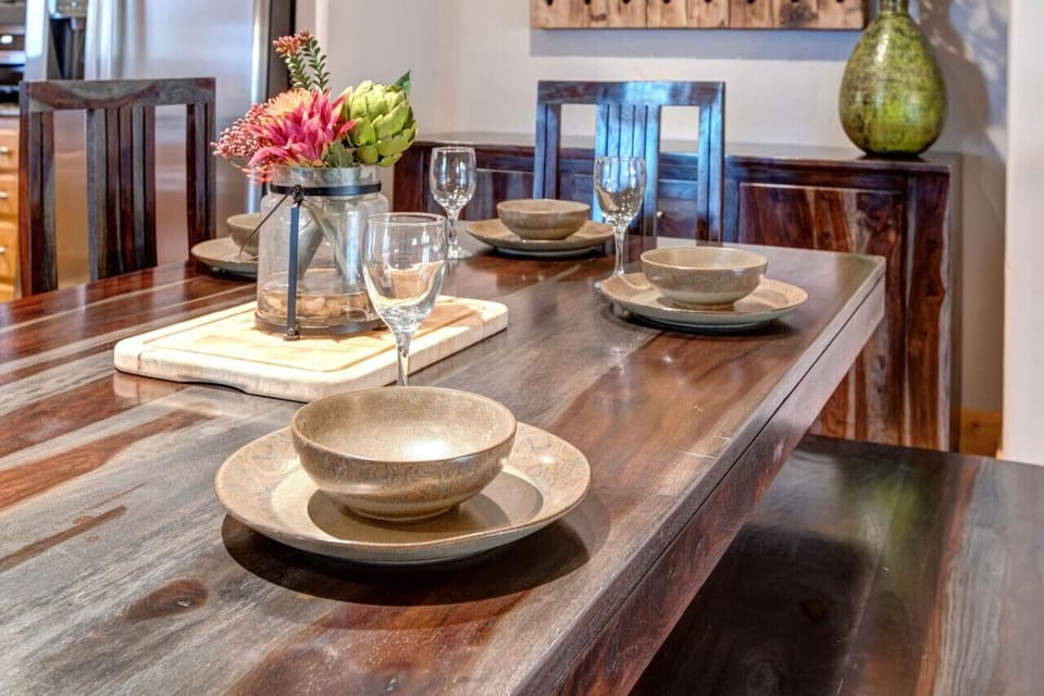 Large dining table