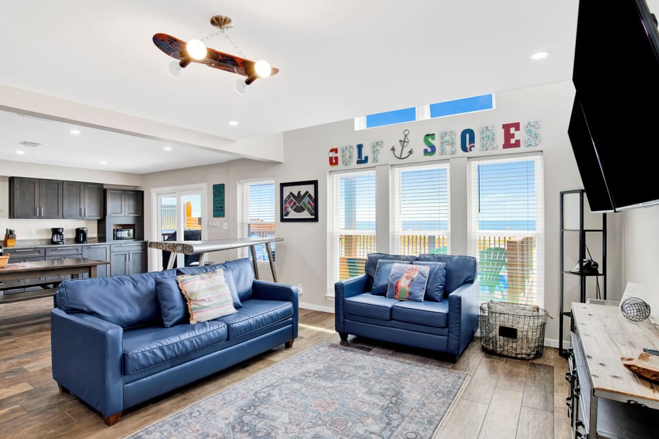 This pet-friendly home can accommodate up to 20 guests and 2 pets