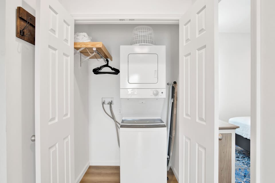 Stackable washer and dryer