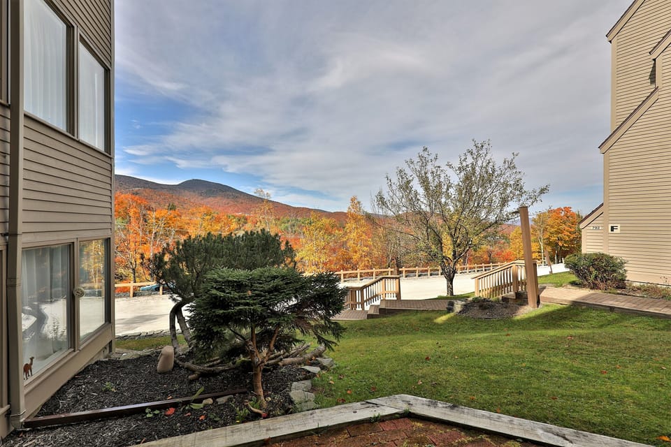 View of Killington mountain from Fall Line