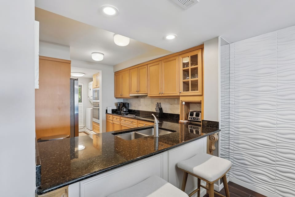 Kitchen with Counter Seating